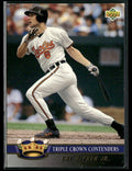 Cal Ripken Jr. 1992 Upper Deck Triple Crown Contenders #TC7 Baltimore Orioles