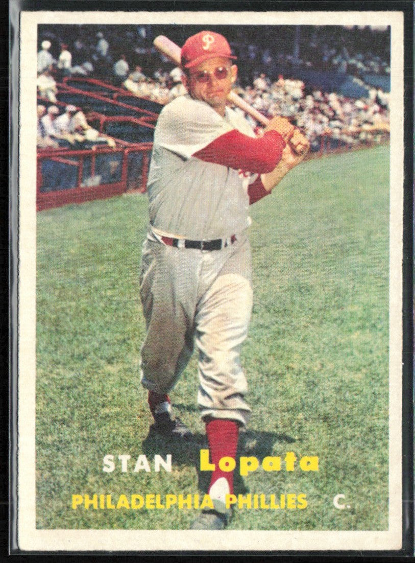 Stan Lopata 1957 Topps #119 Philadelphia Phillies