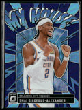 Shai Gilgeous-Alexander 2024 Donruss Optic My House! Purple #6
