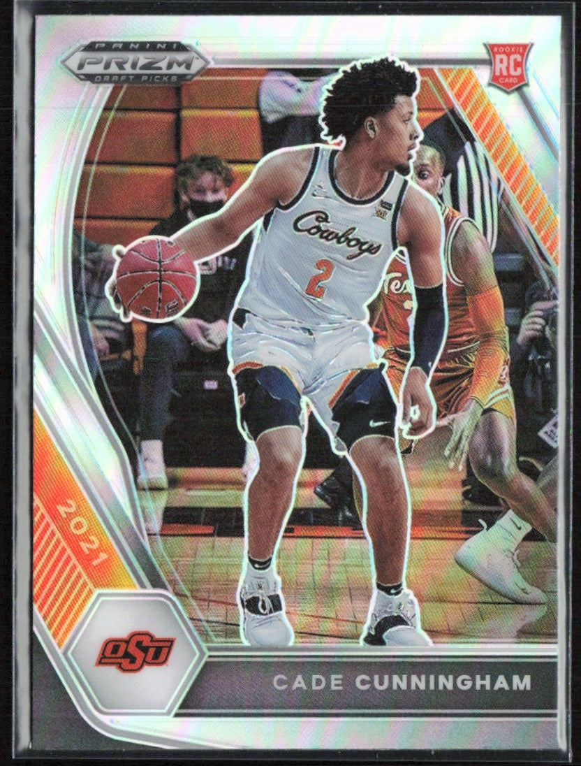Cade Cunningham 2021 Panini Prizm Draft Picks Silver RC #1