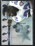 Emmitt Smith 1995 Fleer Metal Platinum Portraits #10 Dallas Cowboys