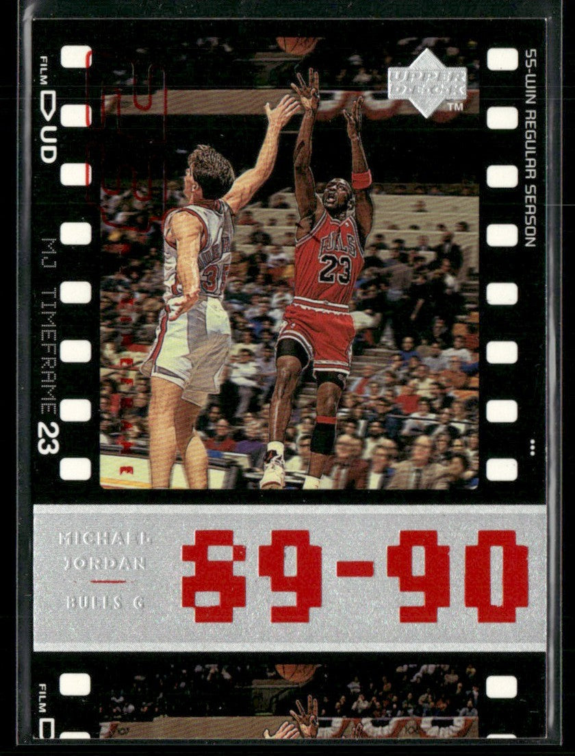 Michael Jordan 1998 Upper Deck MJ TimeFrame #38 Chicago Bulls