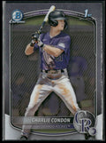 Charlie Condon 2025 Bowman Chrome 1st #BCP-75 Colorado Rockies