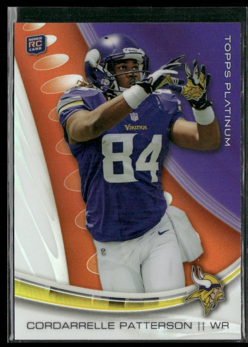 Cordarrelle Patterson 2013 Topps Platinum Orange Refractor RC #143