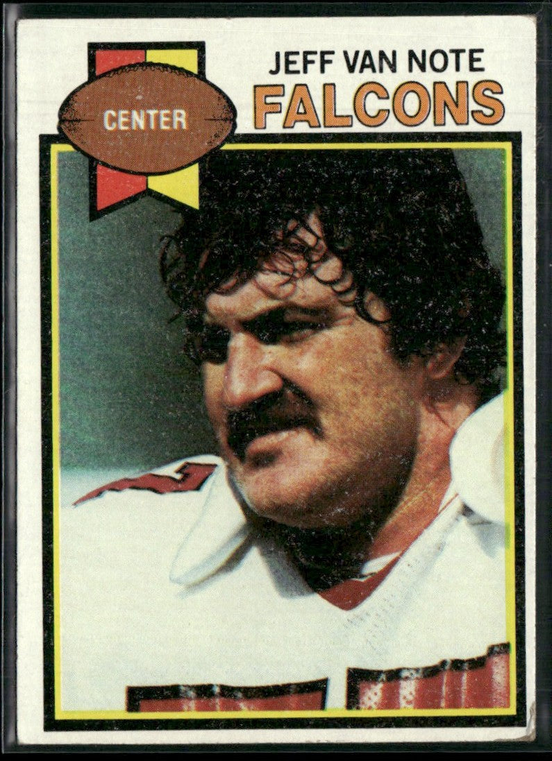 Jeff Van Note 1979 Topps #337 Atlanta Falcons