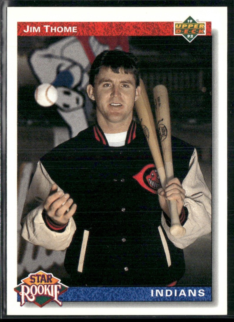Jim Thome 1992 Upper Deck RC #5 Cleveland Indians