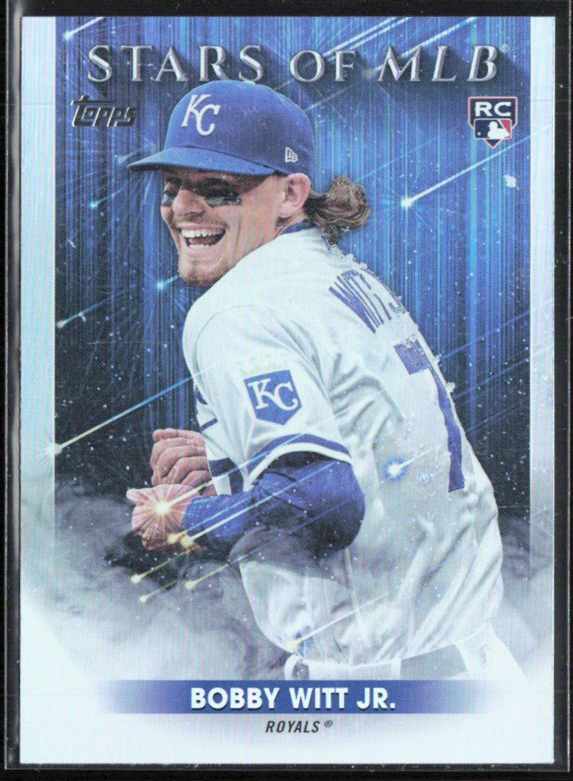 Bobby Witt Jr. 2022 Topps Update Stars of MLB RC #SMLB-82 Kansas City Royals