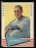 Lew Fonseca 1961 Fleer Baseball Greats #27 Cleveland Indians