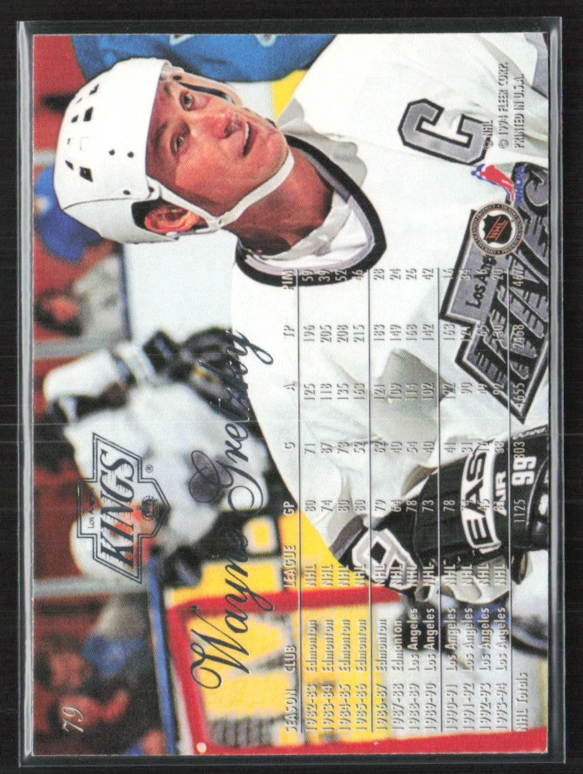 Wayne Gretzky 1994 Flair #79 Los Angeles Kings
