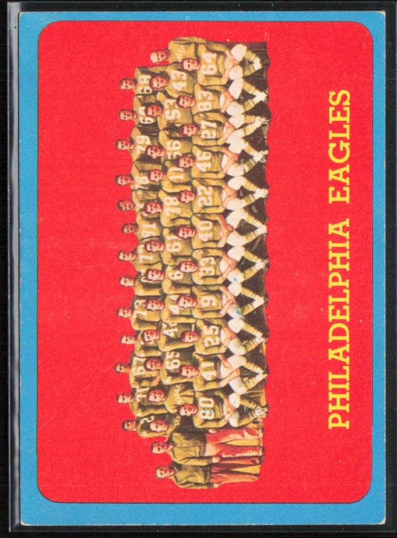 Philadelphia Eagles 1963 Topps #121 Philadelphia Eagles