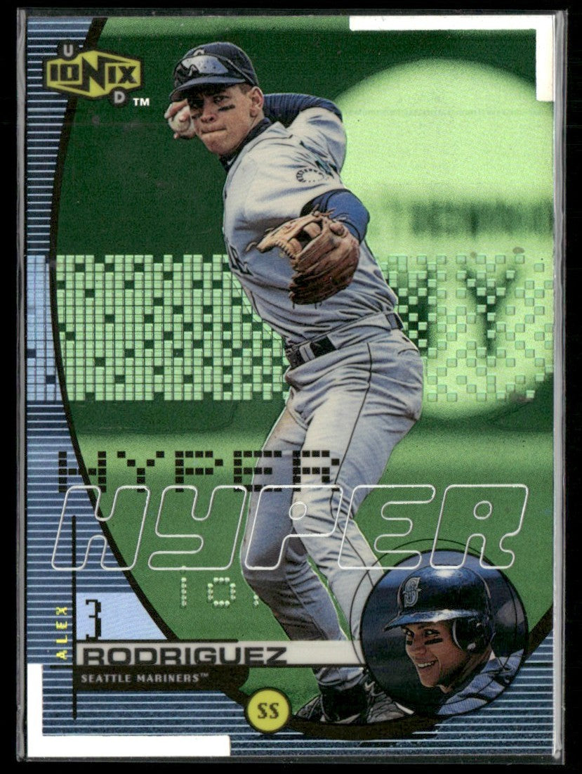 Alex Rodriguez 1999 UD Ionix Hyper #H6 Seattle Mariners