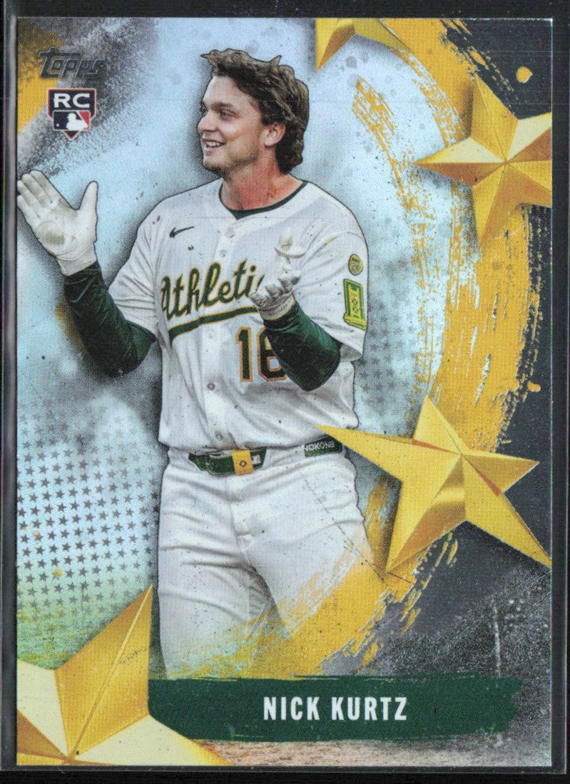 Nick Kurtz 2025 Topps Stars of MLB RC #SMLB-61 Athletics
