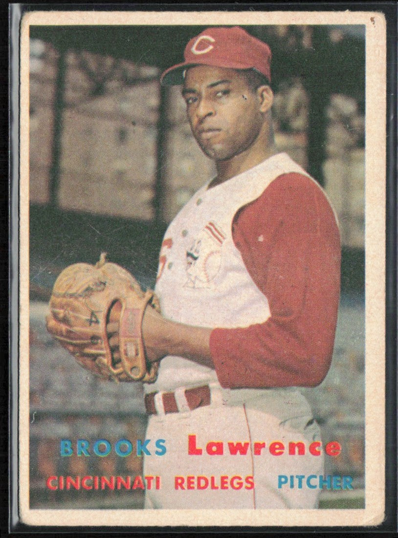 Brooks Lawrence 1957 Topps #66 Cincinnati Reds