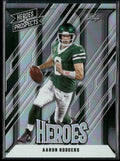 Aaron Rodgers 2024 Leaf Heroes & Prospects /199 #161 New York Jets
