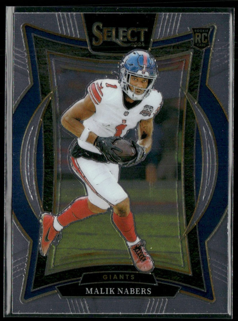 Malik Nabers 2024 Panini Select Concourse RC #29 New York Giants