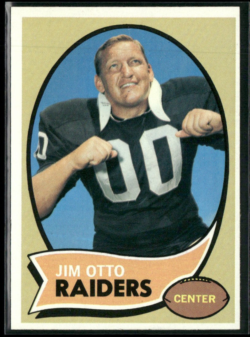 Jim Otto 1970 Topps #116 Oakland Raiders