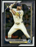 Jackson Chourio 2024 Bowman Chrome RC #69 Milwaukee Brewers