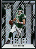 Aaron Rodgers 2024 Leaf Heroes & Prospects /199 #161 New York Jets