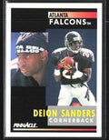 Deion Sanders 1991 Pinnacle #147 Atlanta Falcons