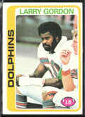 Larry Gordon 1978 Topps RC #202 Miami Dolphins