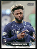 Junior Caminero 2024 Topps Stadium Club RC #223 Tampa Bay Rays