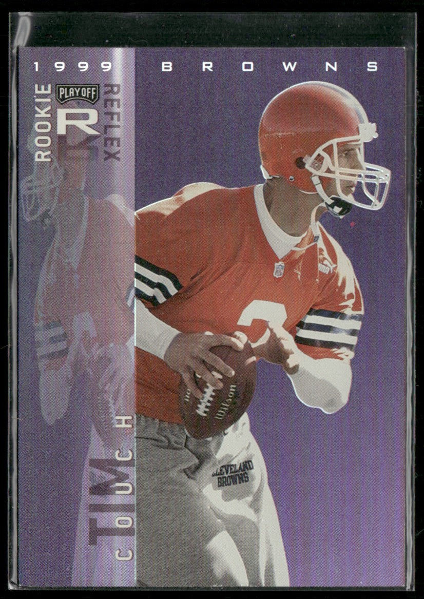 Tim Couch 1999 Playoff Absolute EXP Rookie Reflex RC #RR18 Cleveland Browns