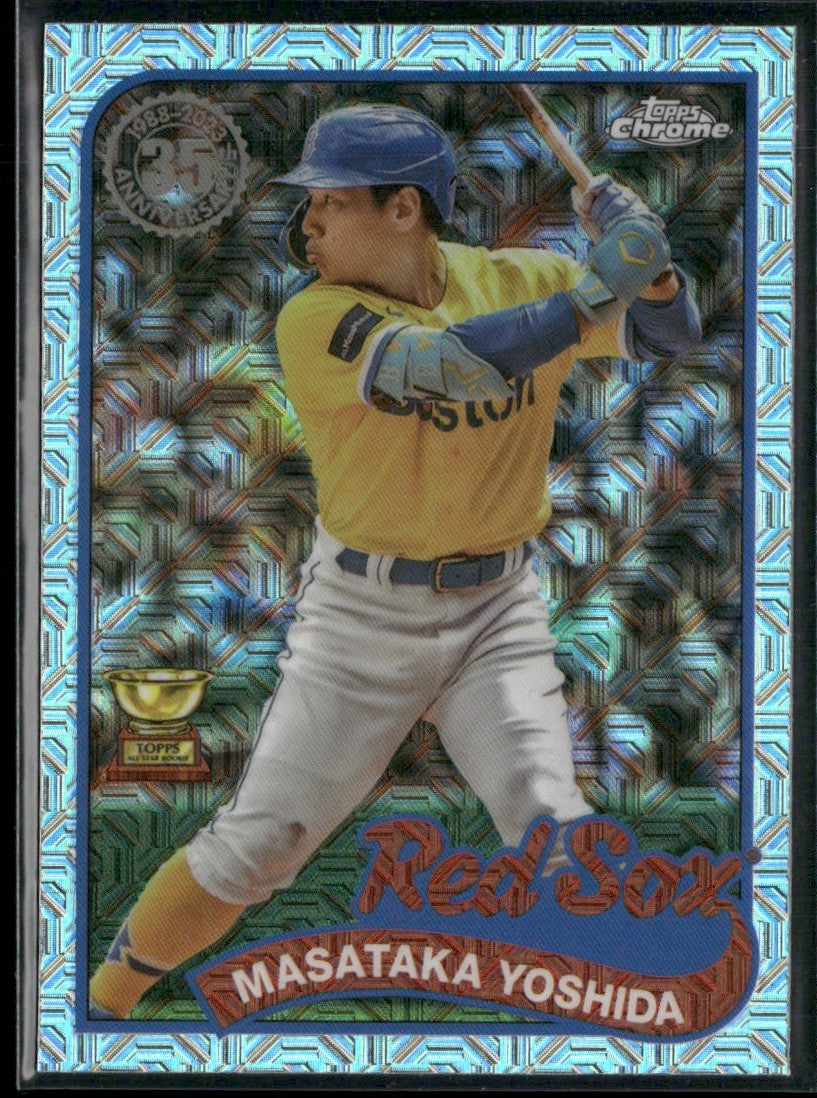 Masataka Yoshida 2024 Topps Chrome 1989 Silver Pack Mojo Refractor #T89C-91