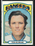 Ted Kubiak 1972 Topps #23 Texas Rangers