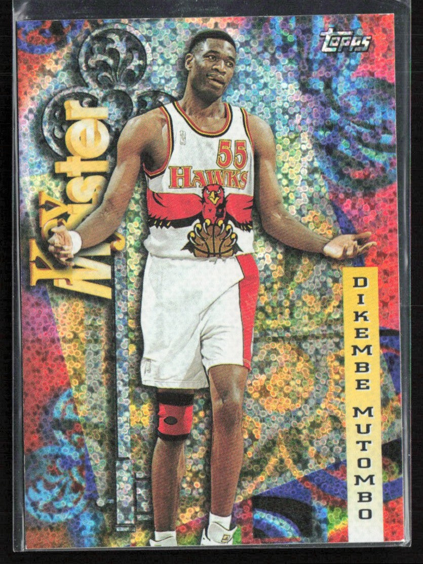Dikembe Mutombo 1997 Topps Season's Best Key Master #25 Atlanta Hawks
