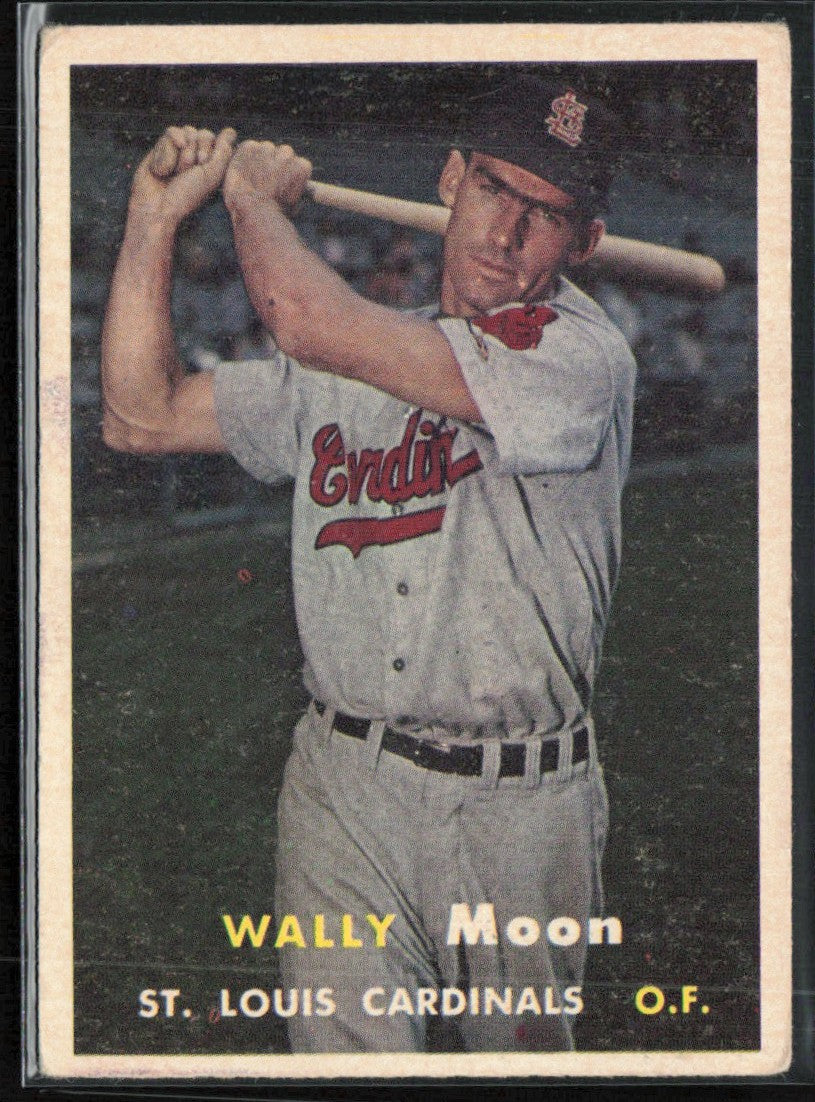 Wally Moon 1957 Topps #65 St. Louis Cardinals