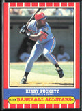 Kirby Puckett 1987 Fleer Baseball All-Stars #32 Minnesota Twins
