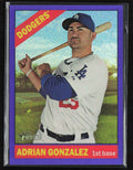 Adrian Gonzalez 2015 Topps Heritage Chrome Purple Refractor #THC-473