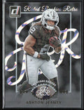 Ashton Jeanty 2025 Panini Donruss Rated Rookies Retro RC #10 Las Vegas Raiders