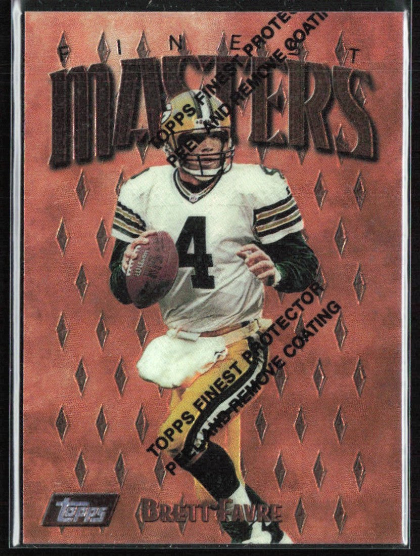 Brett Favre 1997 Topps Finest Masters #190 Green Bay Packers