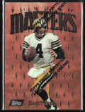 Brett Favre 1997 Topps Finest Masters #190 Green Bay Packers