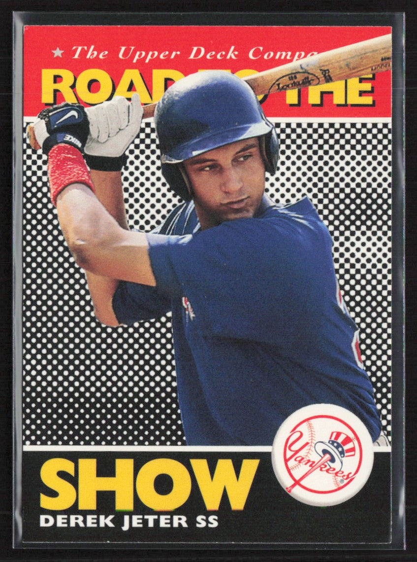 Derek Jeter 1995 Upper Deck Minors #165 Columbus Clippers