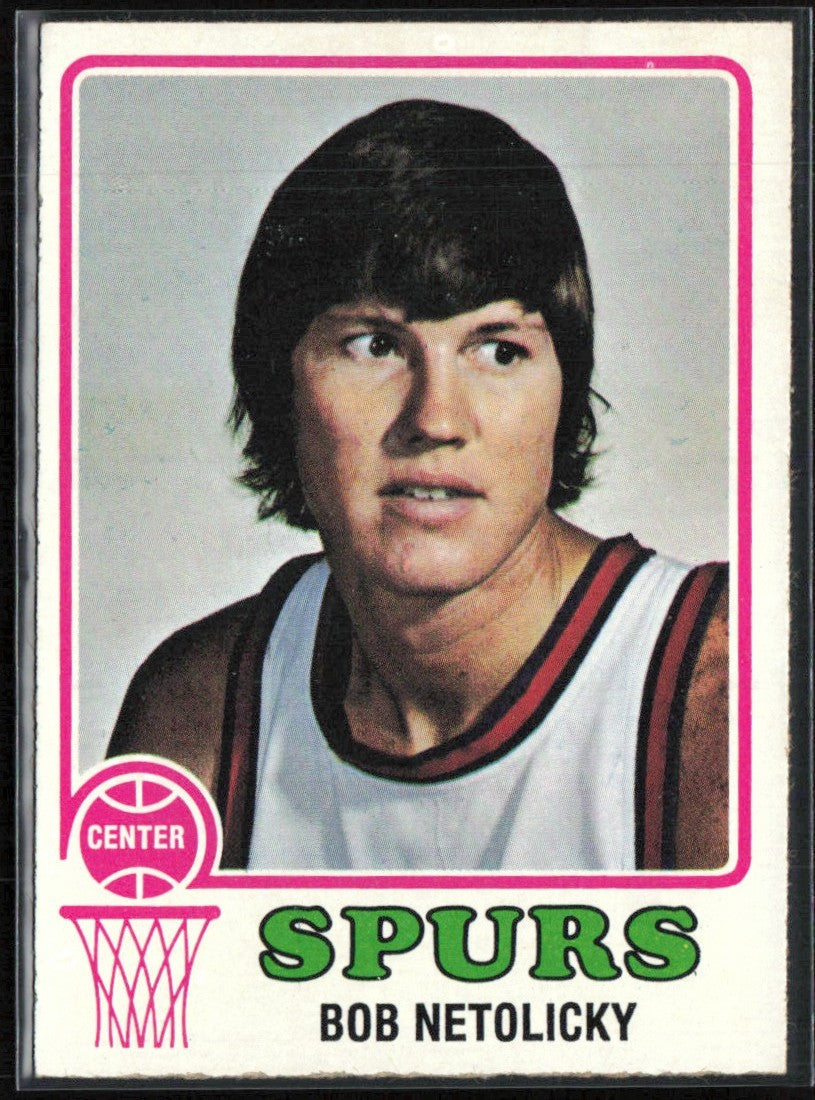 Bob Netolicky 1973 Topps #256 San Antonio Spurs