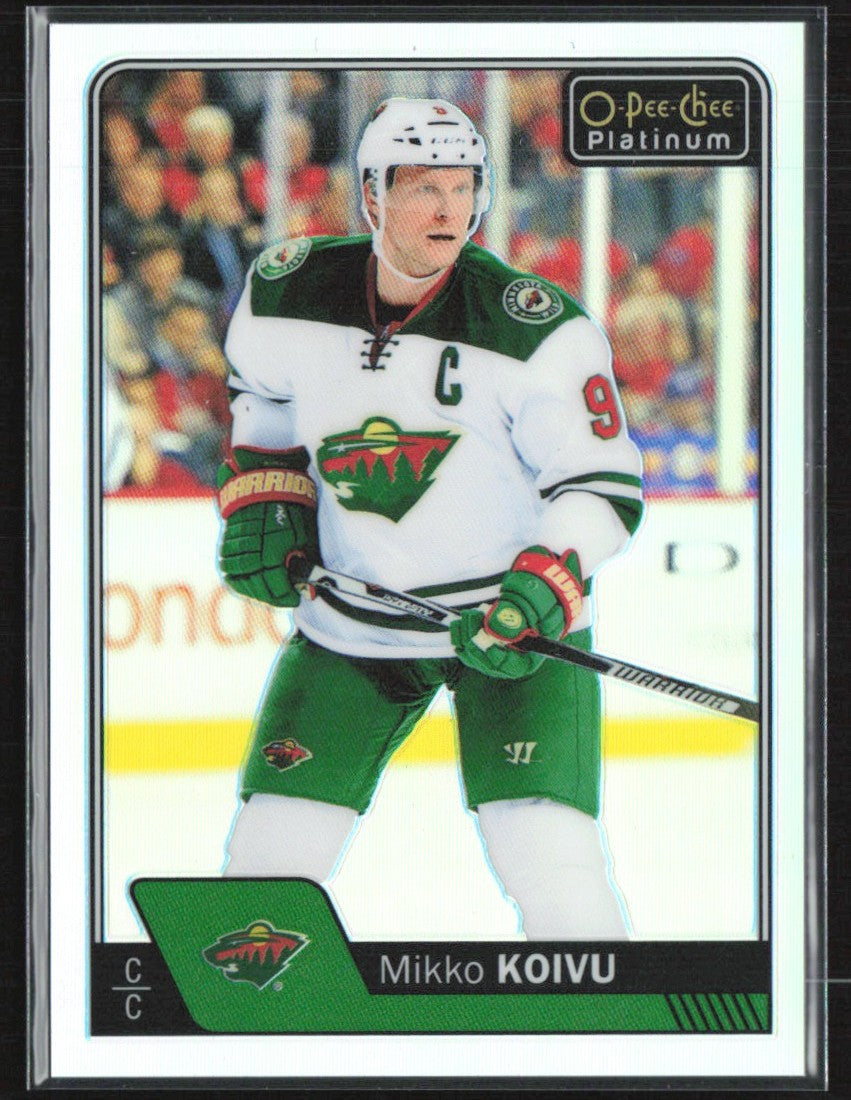 Mikko Koivu 2016 O-Pee-Chee Platinum Rainbow #55 Minnesota Wild