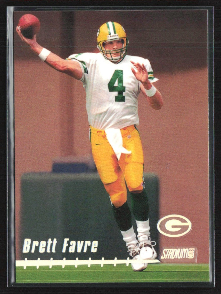 Brett Favre 1999 Topps Stadium Club #80 Green Bay Packers