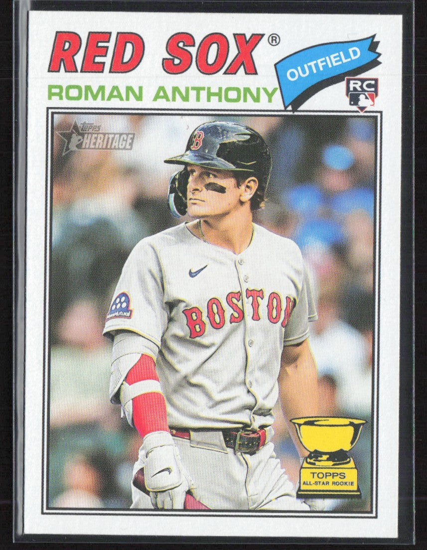 Roman Anthony 2026 Topps Heritage RC #86 Boston Red Sox