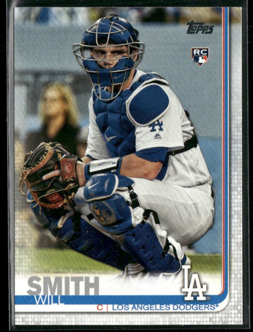 Will Smith 2019 Topps Update RC #US199 Los Angeles Dodgers