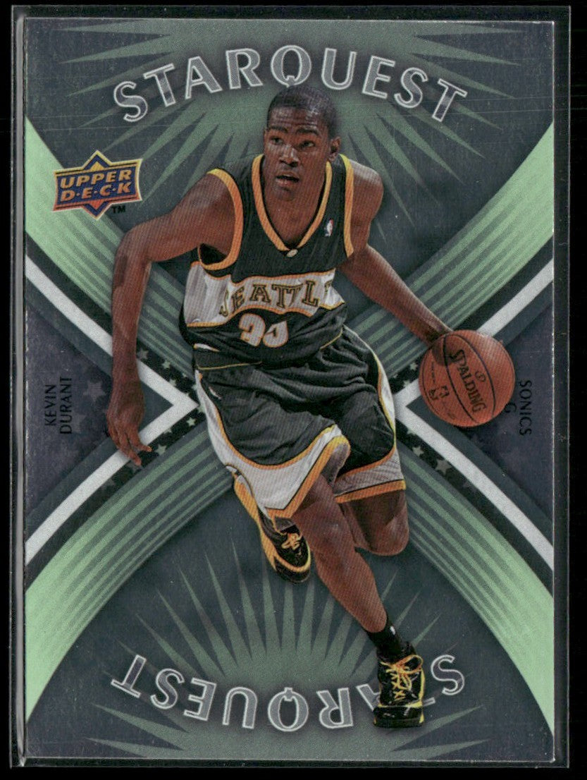 Kevin Durant 2008 Upper Deck First Edition Starquest Green #SQ-9