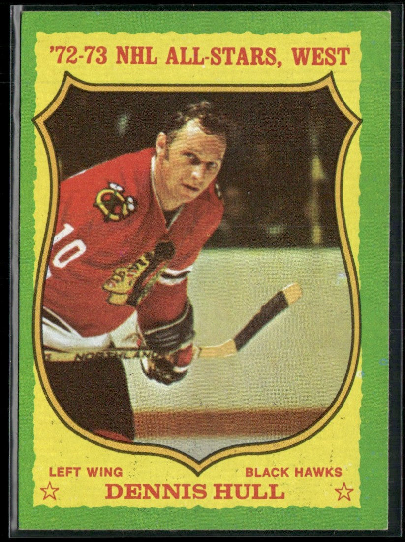 Dennis Hull 1973 Topps #60 Chicago Blackhawks