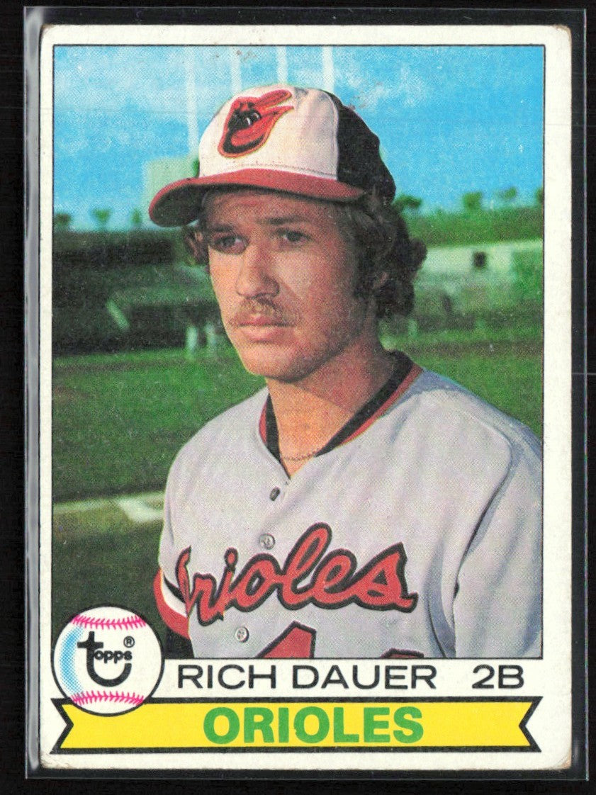 Rich Dauer 1979 Topps #666 Baltimore Orioles