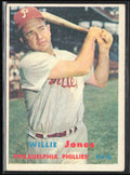 Willie Jones 1957 Topps #174 Philadelphia Phillies