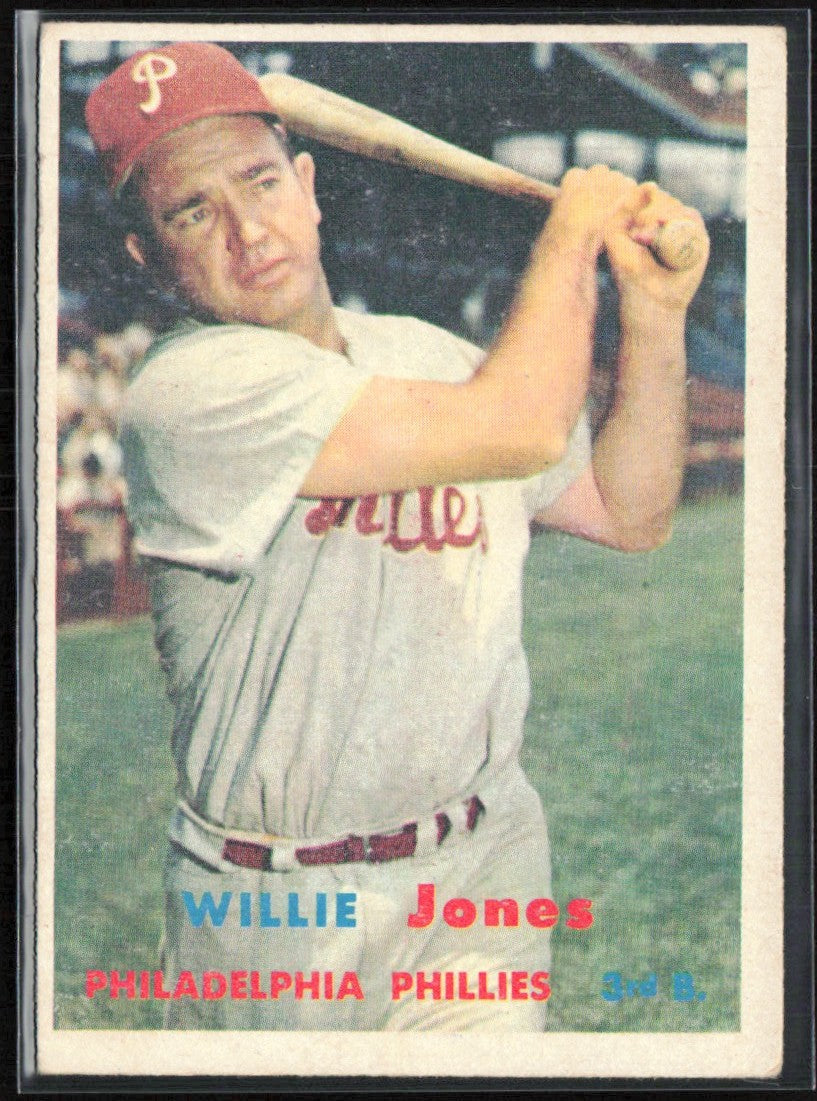 Willie Jones 1957 Topps #174 Philadelphia Phillies