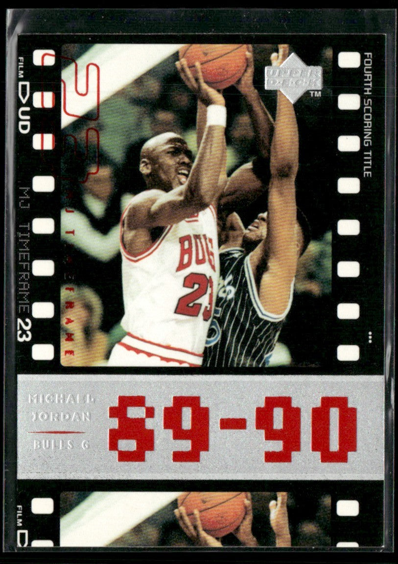 Michael Jordan 1998 Upper Deck MJ TimeFrame #44 Chicago Bulls