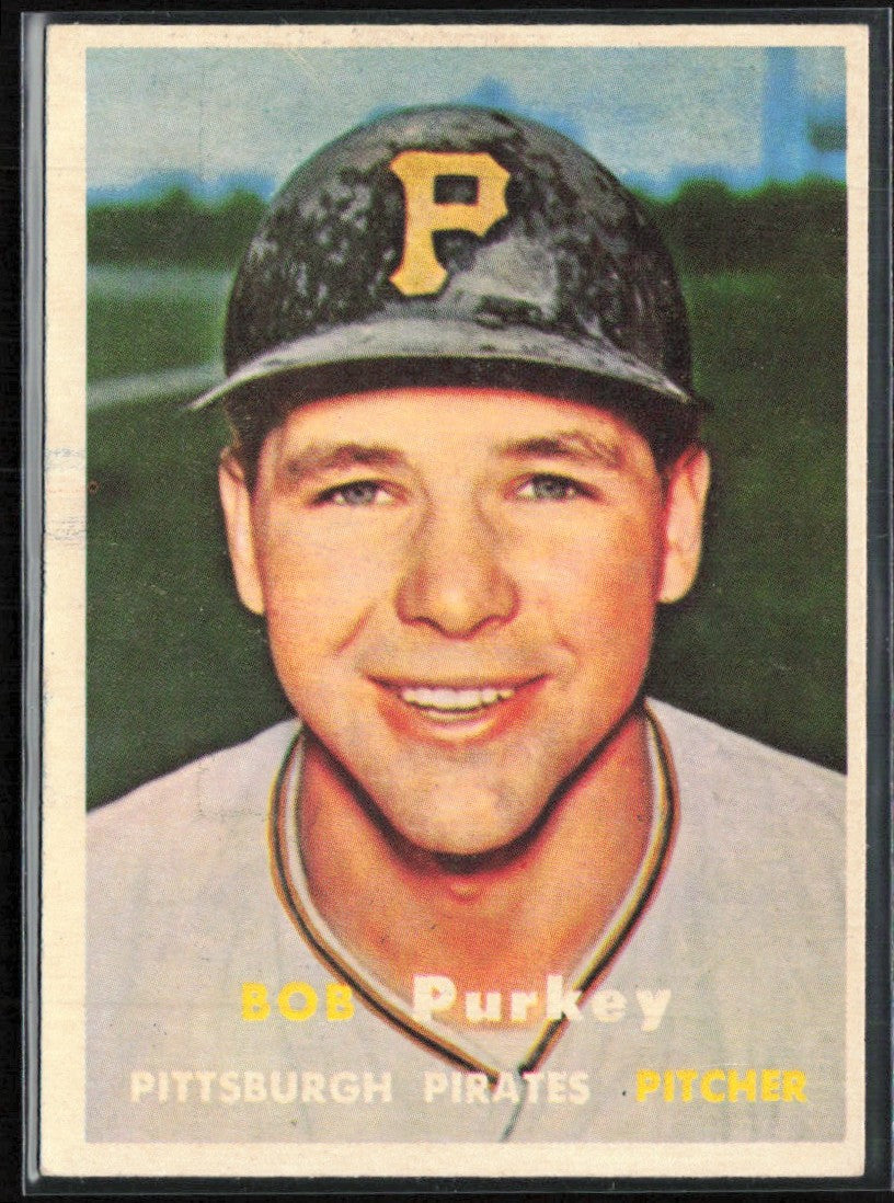 Bob Purkey 1957 Topps #368 Pittsburgh Pirates