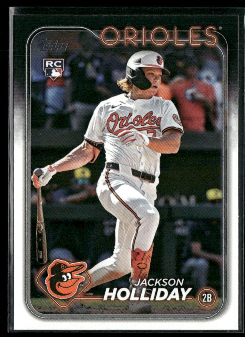 Jackson Holliday 2024 Topps Update RC #US50 Baltimore Orioles