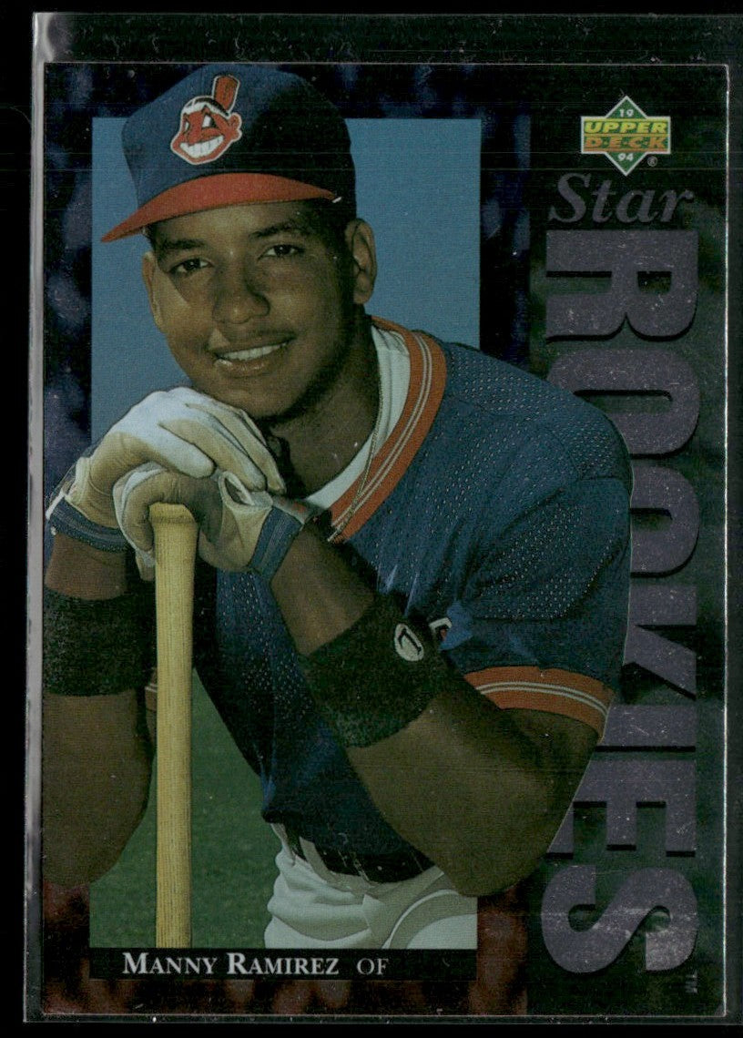 Manny Ramirez 1994 Upper Deck Star Rookies RC #23 Cleveland Indians